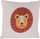 Jastëk për kalamajt Home Styling Collection Safari Lion, 40 x 40 cm, me shumë ngjyra