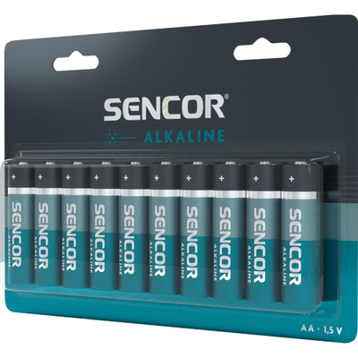 Bateri Sencor SBA LR6 10BP AA Alk, 10 copë