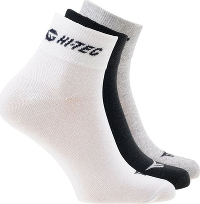 Çorape Hi-Tec Chire Pack, të bardha/të zeza/të hirta, nr 40-43