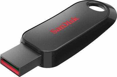 USB SanDisk Cruzer Glide, 128GB, USB 3.0, e zezë