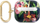 Заштитна футрола Guess Flower Strap за AirPods 3, TPU, со ремче, сина