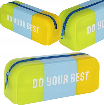 Penar Starpak Pencil Case Tube Silicone Tricolore Neon, silikon, shumëngjyrësh neon