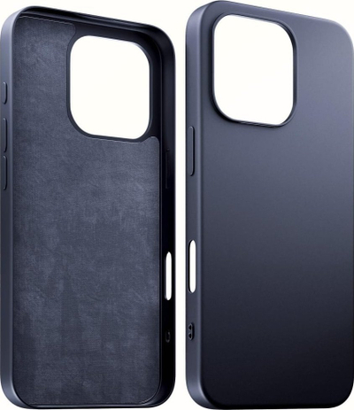 Mbrojtëse telefoni 3MK Matt Case Pro për iPhone 16 Pro, TPU 1.8mm, kompatibile me karikim wireless, e zezë