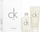 Set parfum Calvin Klein CK One, Eau de Toilette 50ml, xhel dushi 100ml, unisex