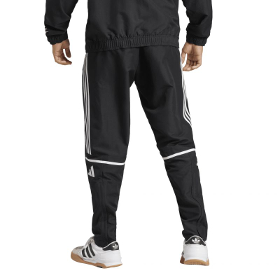 Спортски панталони adidas Squadra 25 M JD9273, рециклиран полиестер, со џебови со патент, црни