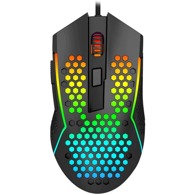 Maus gaming Redragon Reaping M987 K, 12400 DPI, RGB, i zi