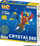 Set lodrash edukative LaQ Educational Blocks Crystal 200, 200 copa transparente, shumëngjyrëshe