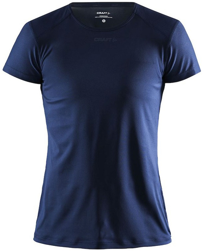 Спортска маица Craft Essence ADV Slim Tee SS W, за жени, функционален материјал, темно сина