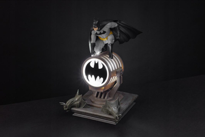 Lampë tavoline DC Comics Batman, LED, USB, gri e zezë