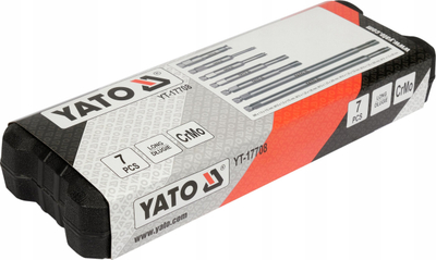 Set zgjatuesish për kandelë Yato YT-17708, për punë profesionale, në kuti plastike
