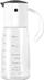 Shishe vaji Vialli Design Oil, 300 ml, me shkallë matëse, bardh e zi