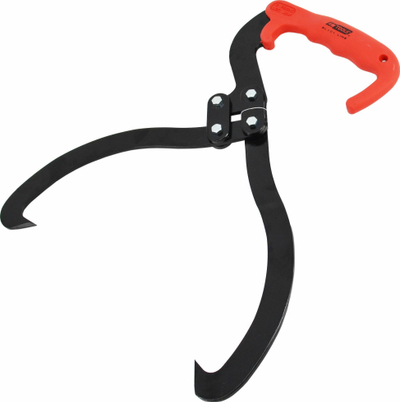 Клапи за носење дрва AWTOOLS Black Line, 300mm, јаглероден челик, црни