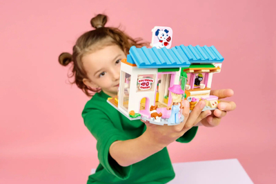 Set lodër LEGO Friends Bakery with Treats for Dogs 42677, për fëmijë, shumëngjyrësh