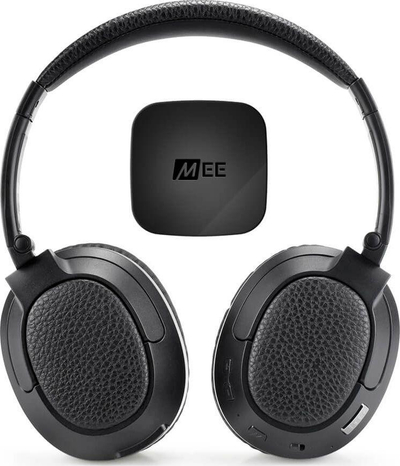 Sistem kufje pa tela për TV MEE Audio Connect T1CMA, Bluetooth, over ear, i zi