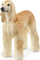 Figurinë Schleich Afghan Hound, lodër qeni, ngjyrë kafe
