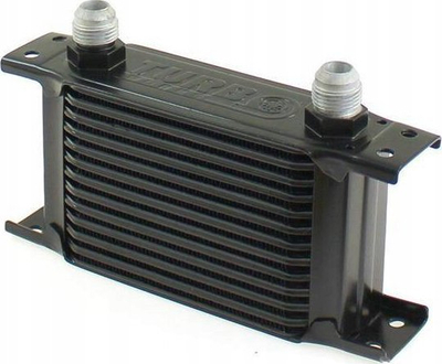 Ftohës vaji TurboWorks Slim 13-row, 140x100x50 mm, AN8, i zi