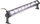 Shirit drite LIGHT4ME LED BAR UV 9 White, 50cm, 30W, i zi