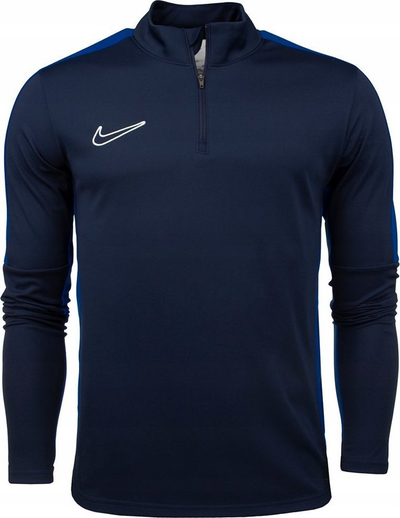 Bluzë sportive Nike Academy 23 Drill Top M DR1352-451, poliester, me zinxhir, blu navy