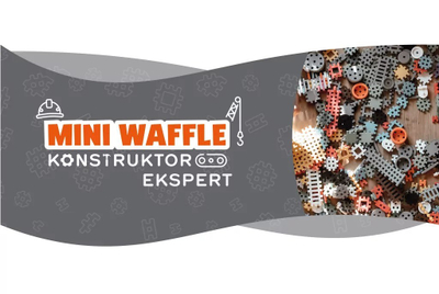 Set ndërtimi Marioinex Mini Waffle Constructor, 141 copë, shumëngjyrësh