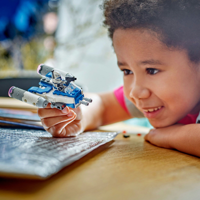 Lodër ndërtimi LEGO Star Wars Captain Rex Y-Wing Microfighter, set me figura, për fëmijë