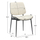 Karrige ngrënieje Conti 48,5x56x82,5Hcm (HM9983.02), zezë