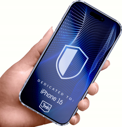 Xham mbrojtës 3mk FlexibleGlass Pro për iPhone 16, hibrid, transparnet