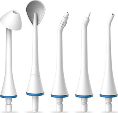 Set gryka zëvendësuese OSOM Oral Care OSOMORALWF8801KIT, për irrigator oral, 5 copë, i bardhë