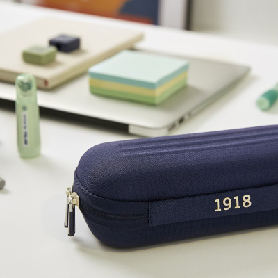 Penar MILAN Oval 1918, i fortum, me zinxhir, blu e errët