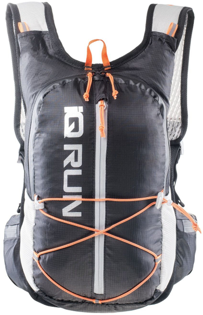 Çantë shpine Ultrarunner, 6L, e zezë/hiri