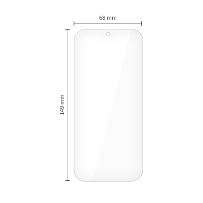 Xham mbrojtës Tech-Protect Glass Fit+, 2 copa, për Google Pixel 9 10, transparent