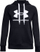 Bluzë me kapuç Under Armour Rival Fleece Logo W 1356318, për goca, pambuk poliester, e zezë