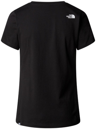 Bluzë The North Face Simple Dome W NF0A87NHJK31, pambuk poliester, për gra, e zezë
