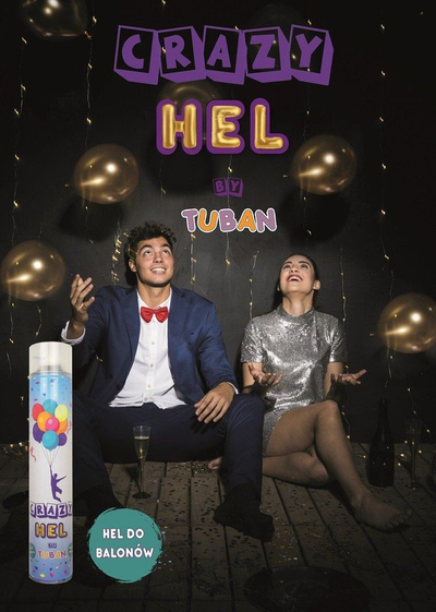 Helium për fryrjen e balonave Tuban Crazy