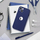 Mbulesë silikoni Forcell për iPhone 16, soft case, blu navy