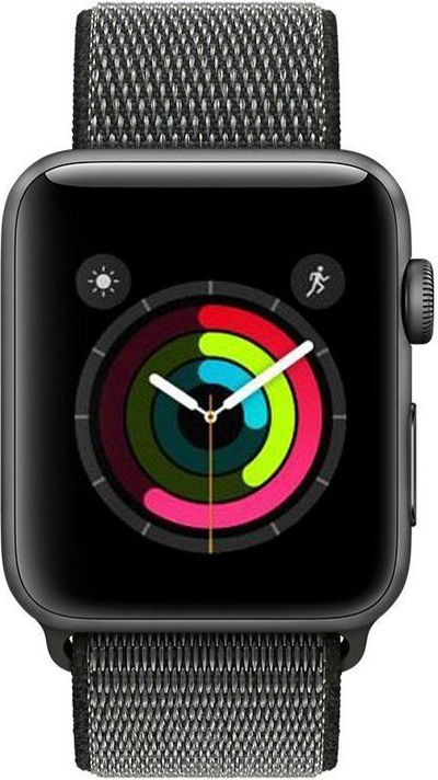 Паметна нараквица Tech-Protect Nylon за Apple Watch 42 44 45mm, дишлив најлон, темно зелена