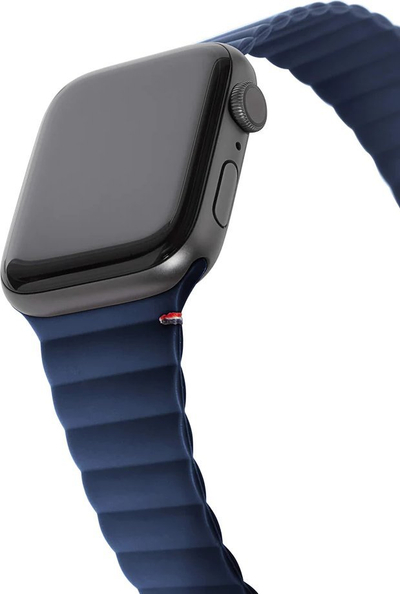 Ремен за паметен часовник јаболко Decoded Traction Strap Lite, 38 40 41 mm, мат морнаричко сина