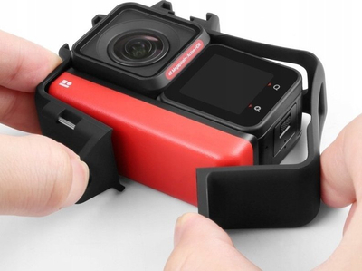 Kornizë mbrojtëse Puluz Frame Mount, për Insta360 One RS 4K, ABS, e zezë