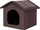 Shtëpizë për qen Hobbydog R5 Inarii, madhësi e madhe, dark brown