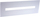 Kapak metalik Legrand 020960, për pajisje modulare, 825 x 300mm, i bardhë