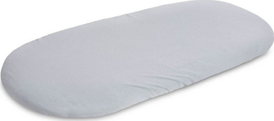 Çarçaf djepi Sensillo Jersey, 40x90cm, pambuk, gri