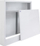 Kabinet sipërfaqësor për kolektor Gorgiel SGNW/G-2, 615x700x135 mm, metalik, i bardhë