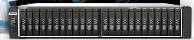 Kasë zgjeruese JBOD QNAP TL-R1200PES-RP, 12 slota, 2U rackmount, e zezë