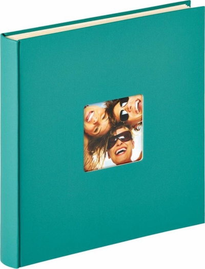 Album fotografik Walther Fun SK110K, 33 x 33.5 cm, vetëngjitës, jeshil