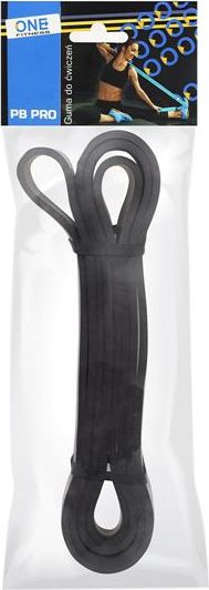 Shirit për ushtrime One FitnessPowerband PB-PRO, i zi