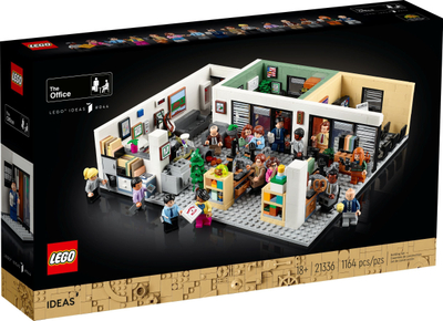 Set LEGO Ideas 21336 The Office, 1164 copa, për të rritur, shumëngjyrësh