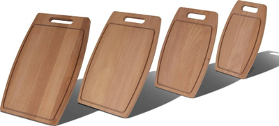 Dërrasë prerëse Lamart Beech LT2137, 30x20 cm, dru ahu, kafe natyrale