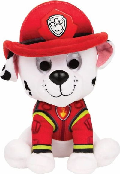 Lodër pelushi Paw Patrol Marshall Movie, 15 cm, e kuqe