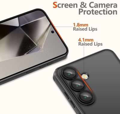 Kapak telefoni Tech-Protect MagFlex MagSafe, për Samsung Galaxy A56 5G, i zi me shkëlqim