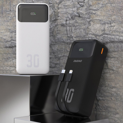 Powerbank Dudao K15Max, 30000mAh, PD 22.5W, i zi
