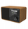 Radio portabël Telestar TOP 200 Wood, internet DAB+ FM Bluetooth USB WLAN AUX, dru